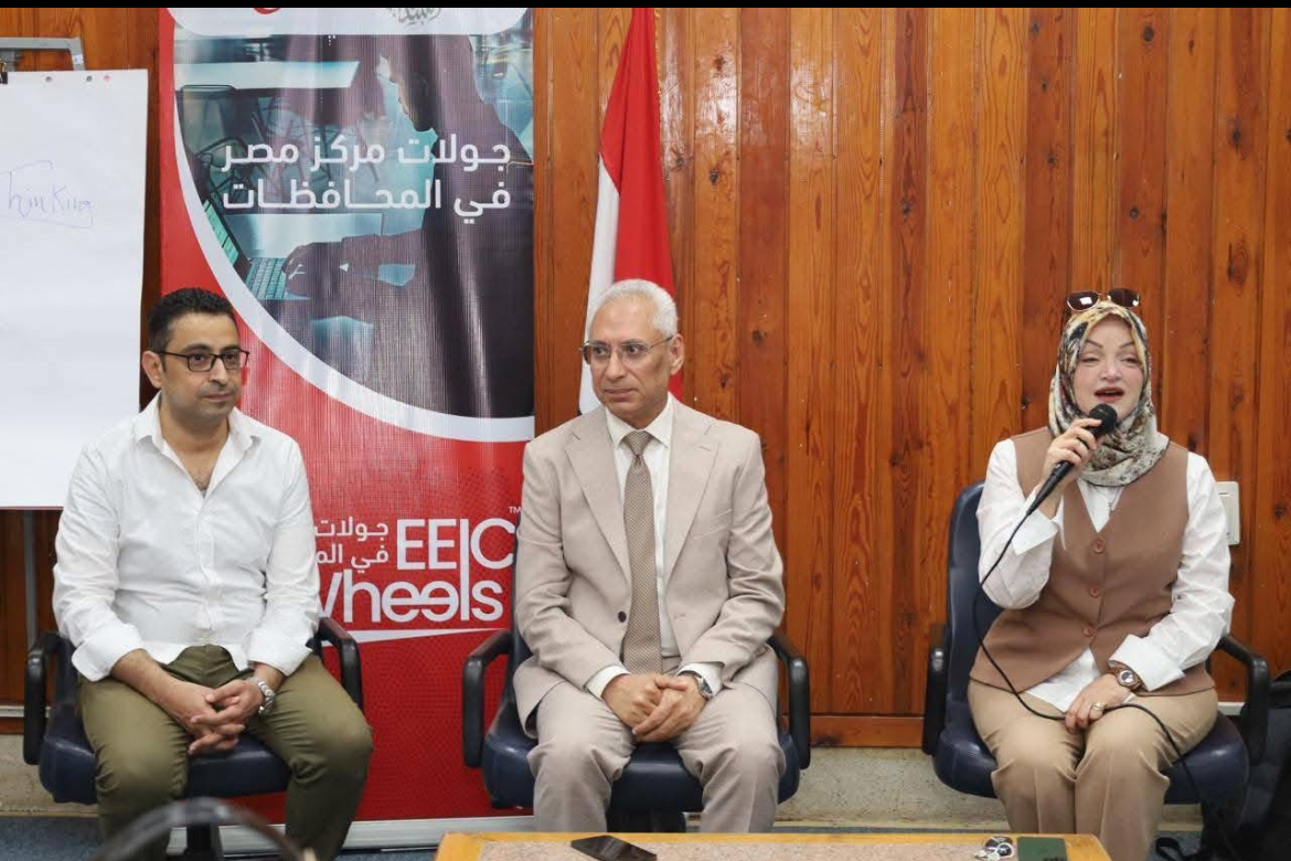 رئيس جامعة المنيا يفتتح معسكر «من التحدي إلى الفكرة» لتدريب 110 طلاب على الابتكار وريادة الأعمال متابعه /كامل شحاته