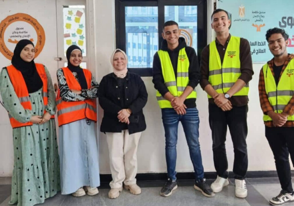 " بيت التطوع " بجامعة دمنهور يستلهم روح أكتوبر في مواجهة الإدمان وبناء الوعي