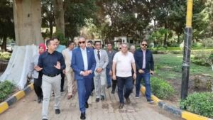 محافظ الجيزة يتفقد حديقة المبدعين بالعجوزة ويوجه برفع كفاءتها والحفاظ على الأشجار 