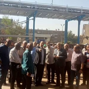 زيارة المسؤول التنفيذي لمصنعي السكر والخشب بكوم أمبو